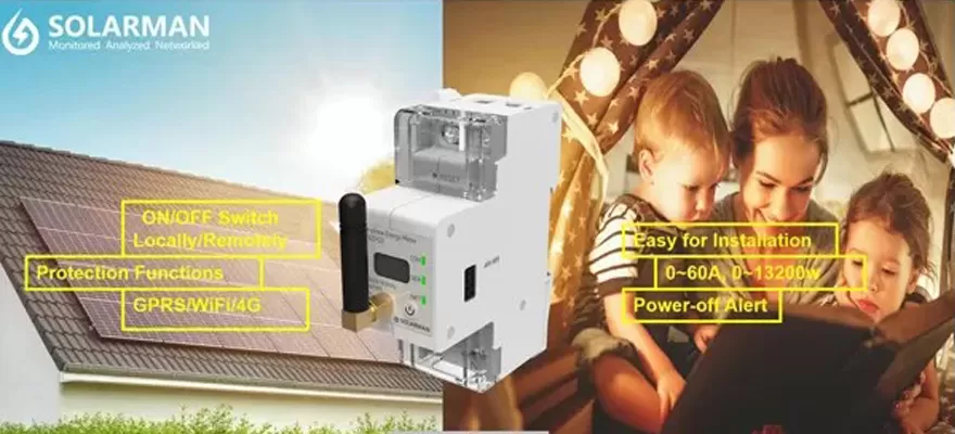 Wie smart ist SOLARMAN einphasiger Energie zähler?