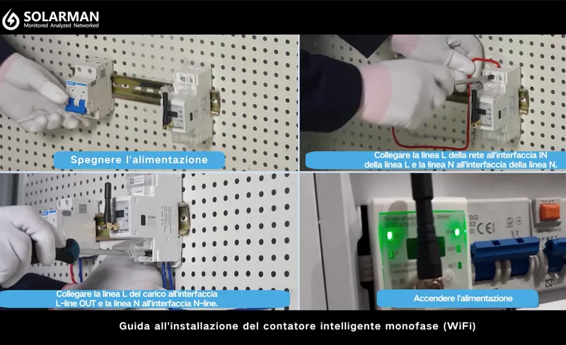 Intro duzione E Guida All'install azione Dello Smart Meter SOLARMAN