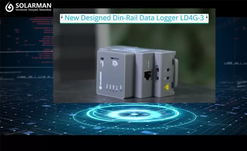 Neue Generation von SOLARMAN DIN-Schienen-Datenlogger-LD4G-3