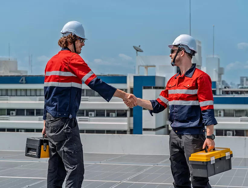 Partner mit SOLARMAN, <br> Zusammenarbeit für eine nachhaltige Zukunft.