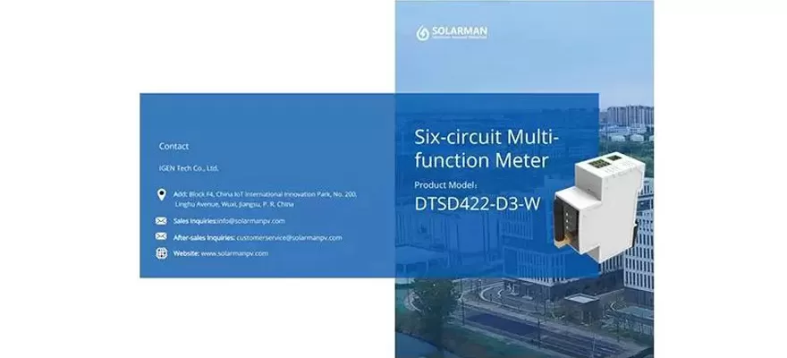 SOLARMAN Smart Meter-Förderung der Entwicklung der verteilten PV-Industrie