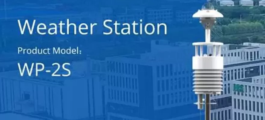 SOLARMAN-Wetters tation: Technologie ermöglicht genaue Wetter überwachung