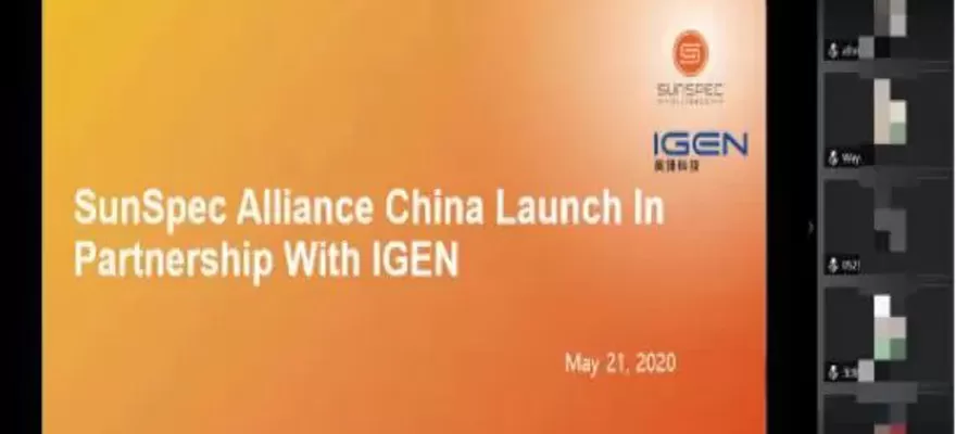 Win-Win-Zusammenarbeit SunSpec Alliance China startet in Partnerschaft mit IGEN-Tech-2022